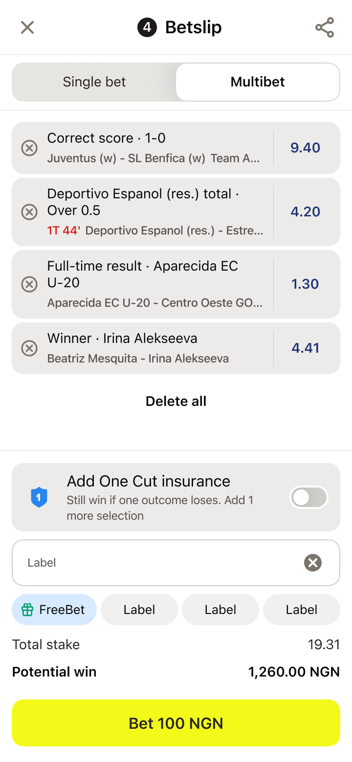 Platform after redesign